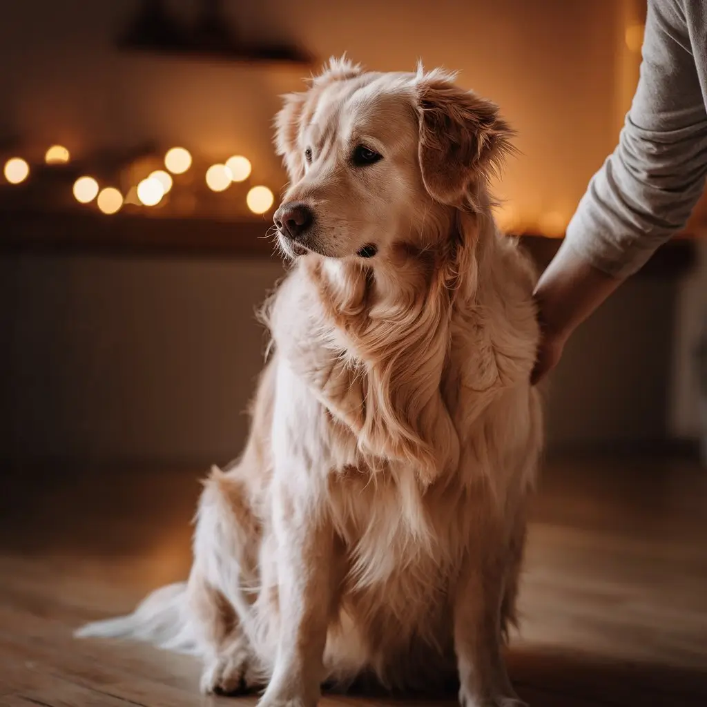 anxious dog
